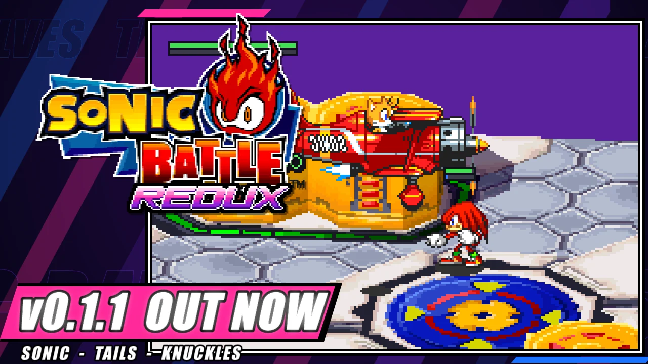 Sonic Battle Redux v0.1.1 key art